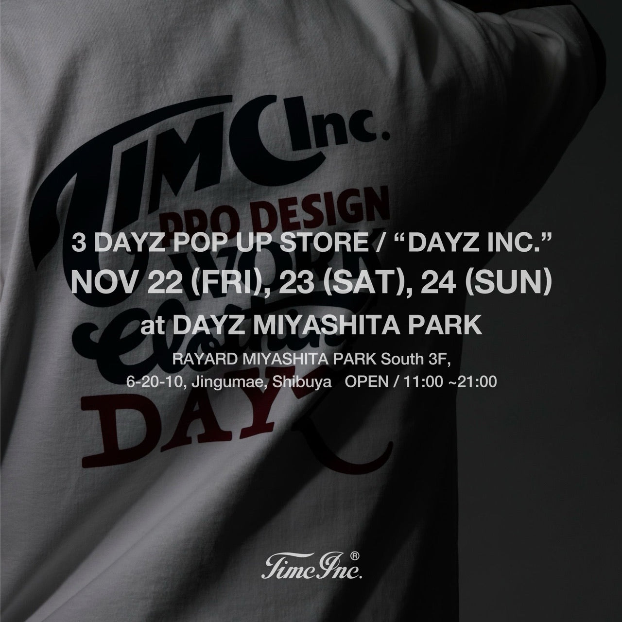 3 DAYZ POP UP STORE / DAYZ Inc.