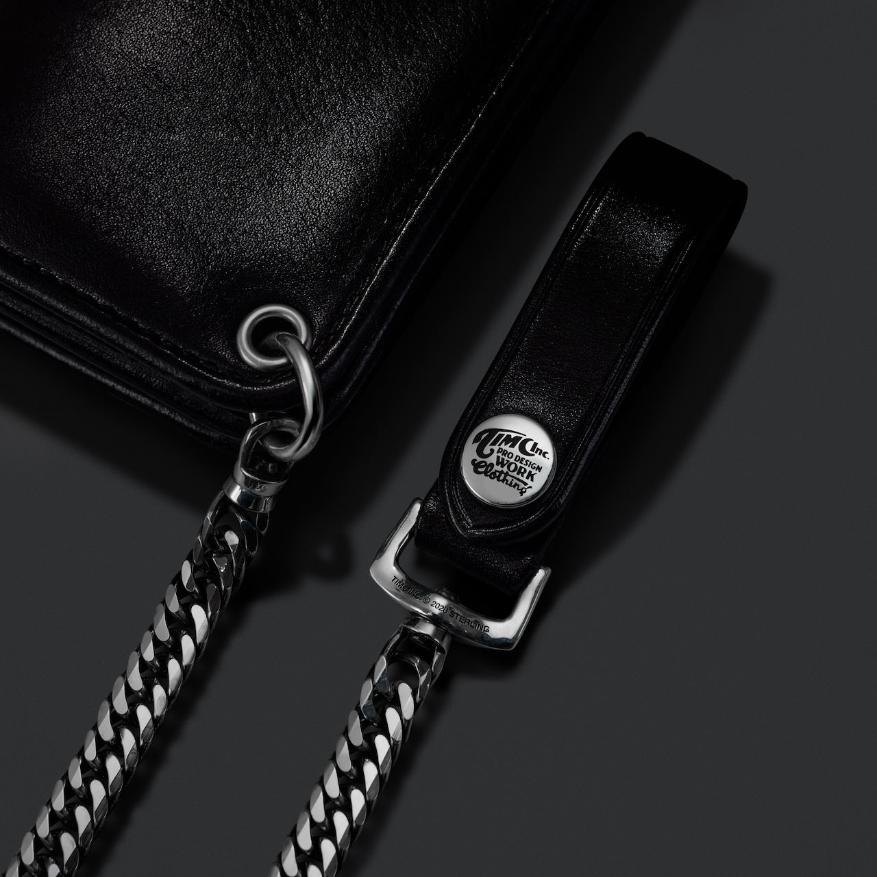 小物 Timc Inc.TruckerWallet 6sided CurbChain Trucker Wallet w/ 6-sided Double Curb Chain – Timc Inc.