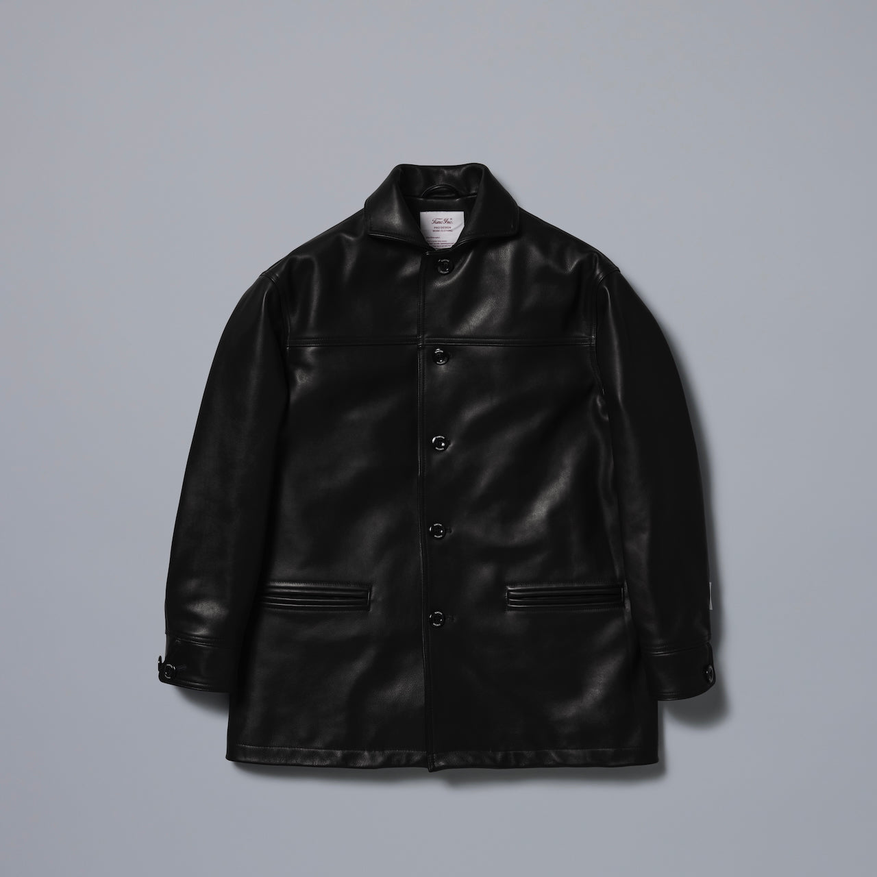 TIMC Inc Leather Car Coat 黒 M black TIMC Inc Leather Car Coat 黒 M black UNIVERSAL PRODUCTS - 【残り