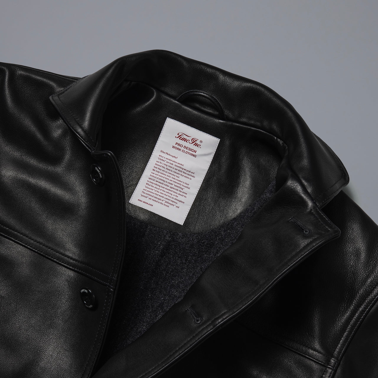 Leather Car Coat
