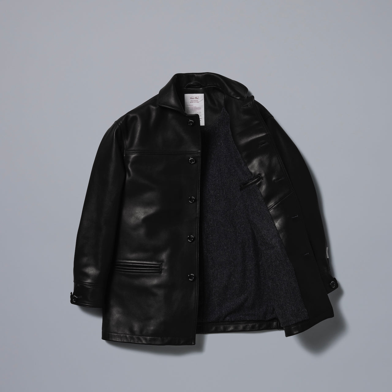 Leather Car Coat